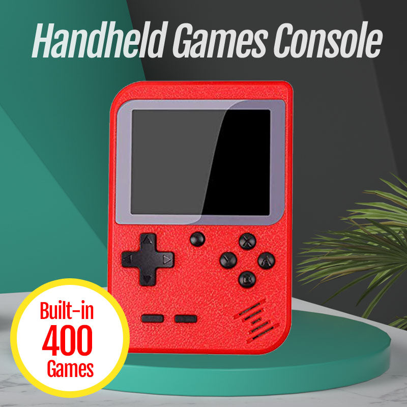 Handheld Video Games Console Built-in 400 Retro Classic Games 3.0 Inch Screen Portable Arcade Gaming Player Machine