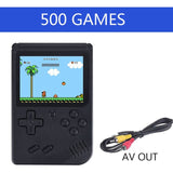 Coolbaby 500 Games Retro Mini Video Handheld Game Console Portable Children Kid Nostalgic Pocket Family Gaming Player AV TV Out