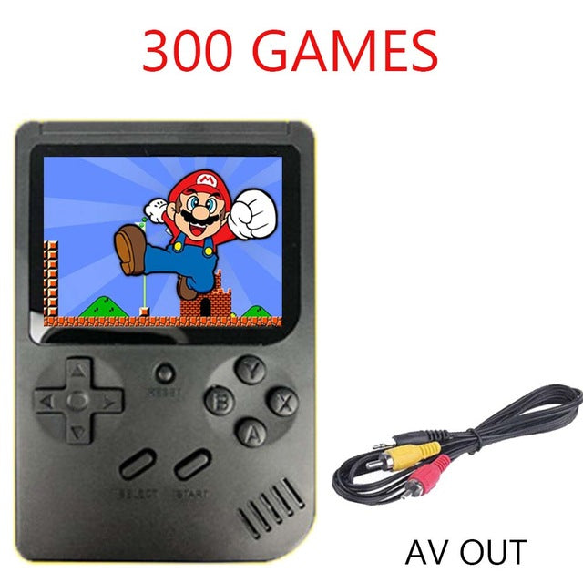 Coolbaby 500 Games Retro Mini Video Handheld Game Console Portable Children Kid Nostalgic Pocket Family Gaming Player AV TV Out