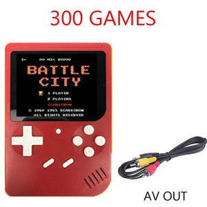 Coolbaby 500 Games Retro Mini Video Handheld Game Console Portable Children Kid Nostalgic Pocket Family Gaming Player AV TV Out