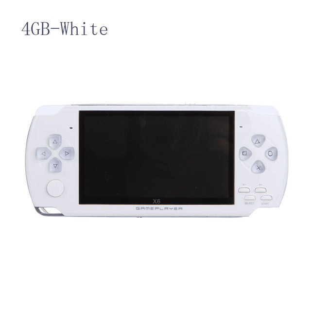 Video Game Console Player X6 for PSP Game Handheld Retro Game 4.3 inch Screen Mp4 Player Game Player Support Camera,Video,E-book