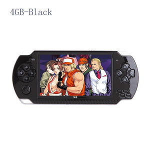 Video Game Console Player X6 for PSP Game Handheld Retro Game 4.3 inch Screen Mp4 Player Game Player Support Camera,Video,E-book