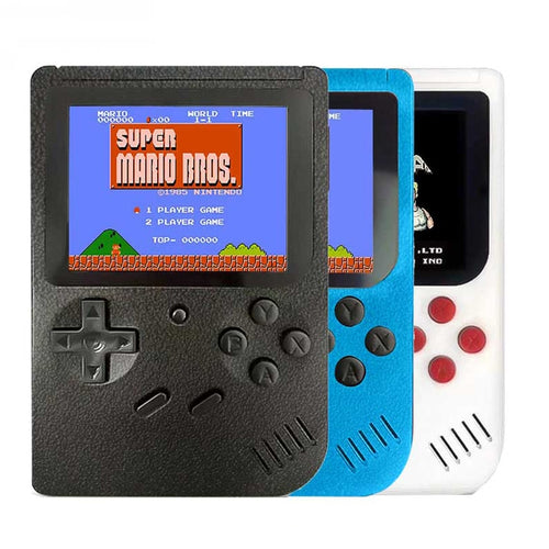 2019 Hot Rechargeable 500 in 1 Video Handheld Game Console Retro Game Mini Handheld Player for Kids Gift Built-in 400 Games