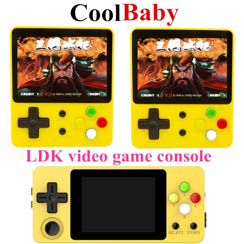 LDK game 2.6inch Screen Mini Handheld Game Console Nostalgic Children Retro game Mini Family TV Video Consoles